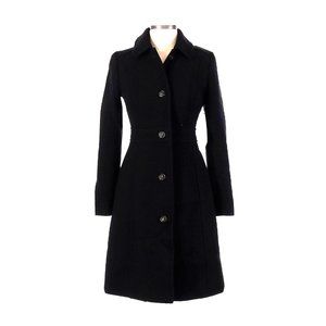 NWT J.Crew Classic Lady Day Coat in Black Italian Doublecloth Wool Thinsulate 4
